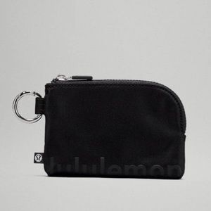 Lululemon Clippable Card Pouch Black